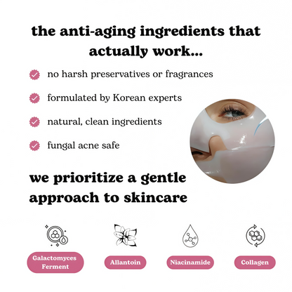 Bio-Collagen Face Mask Overnight – Hydrating Korean Sheet Mask – Niacinamide & Low Molecular Collagen – Firming & Smoothing Skincare for All Skin Types