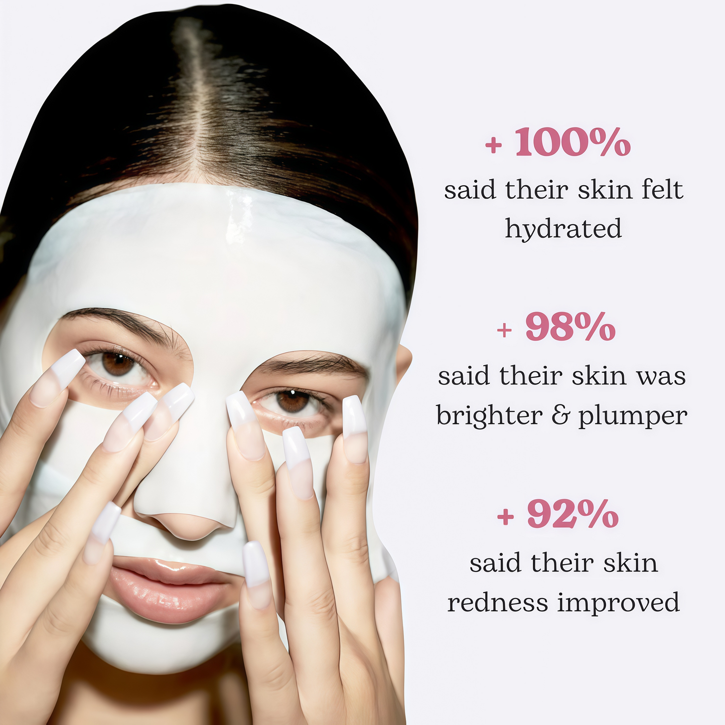 Bio-Collagen Face Mask Overnight – Hydrating Korean Sheet Mask – Niacinamide & Low Molecular Collagen – Firming & Smoothing Skincare for All Skin Types